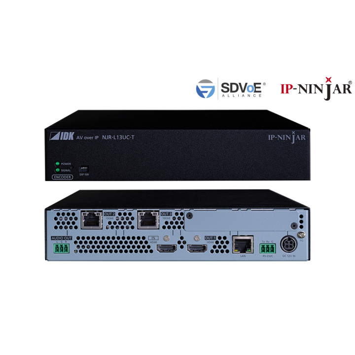 Encodeur HDMI 4K@60 IDK IDK-NJR-L13UC-T | 1 entrée / 3 sorties | streaming UHD IDK