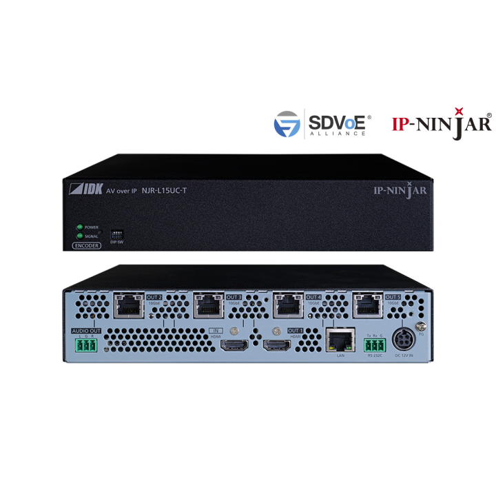 Encodeur HDMI IDK IDK-NJR-L15UC-T | 4K@60 | 1 entrée / 5 sorties IDK
