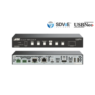 Décodeur 4K@60 HDMI & USB-C IDK IDK-NJR-L21UC-R | 2 entrées / 1 sortie | switch AV compact IDK