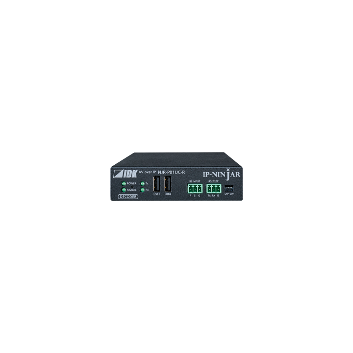 Décodeur HDMI 4K@60 IDK IDK-NJR-P01UC-R | CAT | convertisseur professionnel HDMI UHD IDK