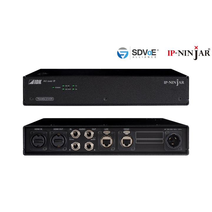 Transceiver IDK IDK-NJR-P01UCR-TR | HDMI 4K@60 | durci CAT6A IDK