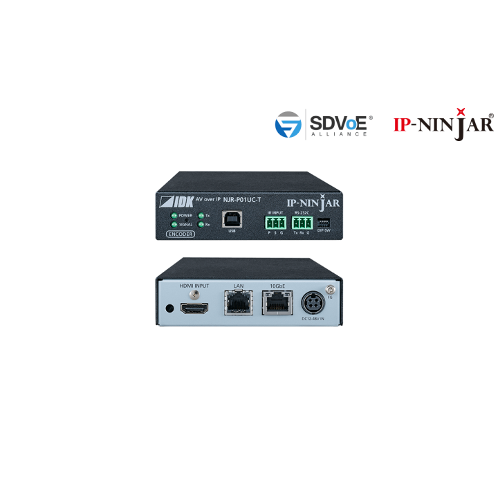 Encodeur HDMI 4K@60 IDK IDK-NJR-P01UC-T | format CAT | transmission audio/vidéo UHD IDK