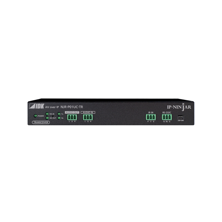 Émetteur-récepteur HDMI 4K@60 IDK IDK-NJR-P01UC-TR | extension sur câble CAT | transmission audio/vidéo UHD IDK