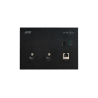 Plaque murale Encodeur HDMI CAT IDK IDK-NJR-P01UCW-T-B | HDMI vers CAT | noire IDK