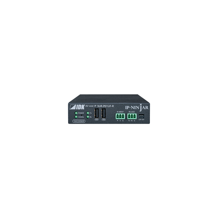 Décodeur 4K@60 HDMI fibre IDK IDK-NJR-P01UF-R | module SFP+ vendu séparément | 4K 60 Hz IDK
