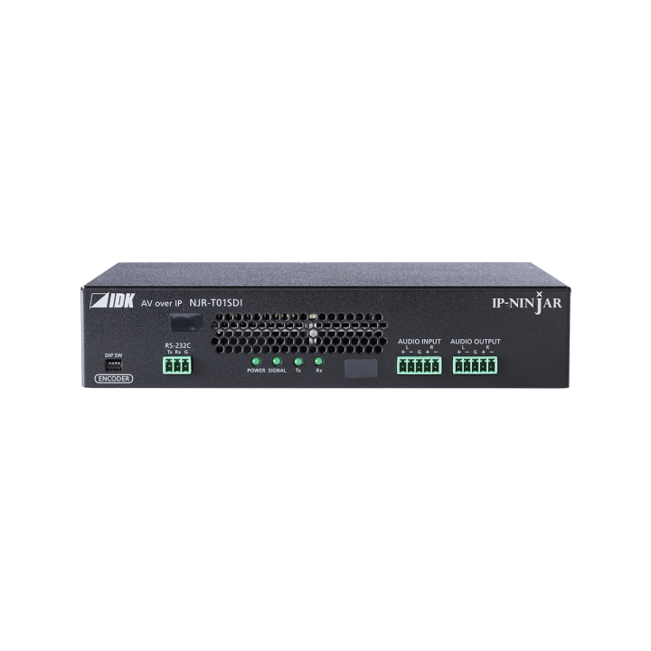 Encodeur vidéo IDK IDK-NJR-T01SDI | 3G/HD/SD-SDI | module SFP+ vendu séparément IDK