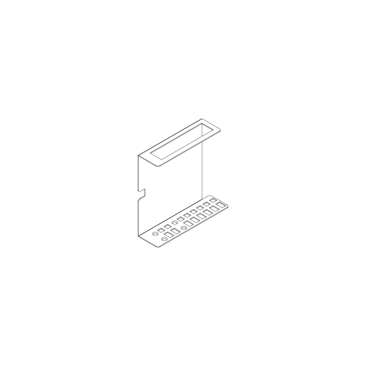 Support RM-SV5 IDK IDK-RM-QSP | 1/4 EIA | montage rack 19" IDK