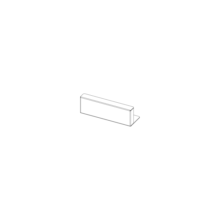 Panneau plein IDK IDK-RM-SBP | fermeture baie rack | gestion airflow & sécurité matériel rack B2B IDK
