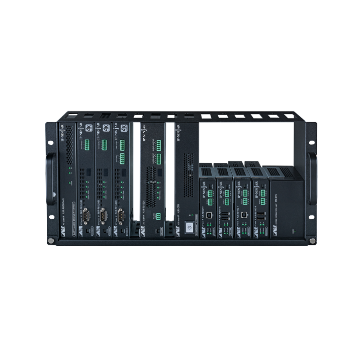 Châssis rack multi-unités IDK IDK-RM-SV5 | hauteur 5U | format rack 19" IDK