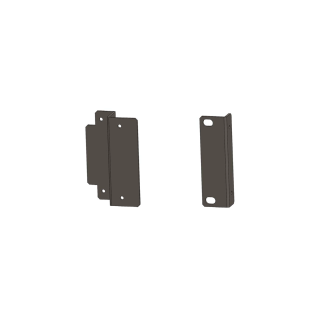 Matériel de mise en rack IDK IDK-RM-SWC2002 | pour 2 unités SWC-2000 | montage rack 19" IDK