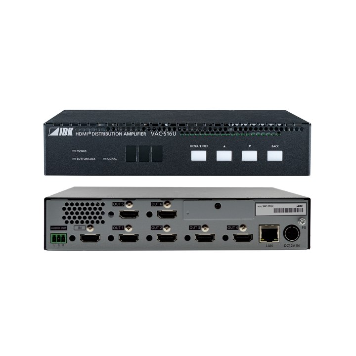 Répartiteur HDMI IDK IDK-VAC-S16U | 4K@60 | 1 entrée / 6 sorties IDK