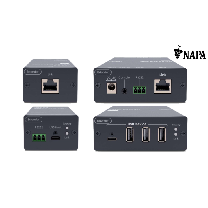 Extendeur USB 3.0 IDK IDK-NP-UCE-14LR | local/distant | alimentation incluse
