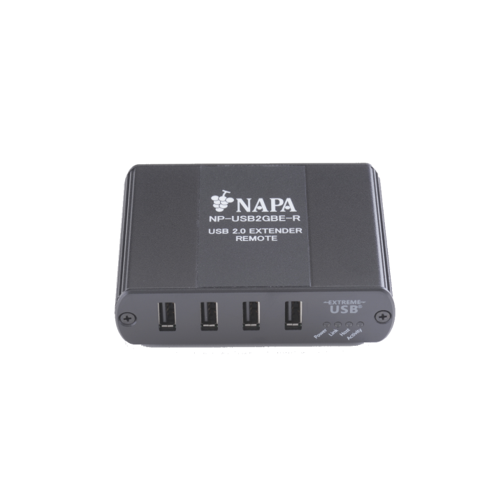 Extendeur USB IDK IDK-NP-USB2GBE-R | USB 2.0/1.1 | unité distante avec alimentation incluse