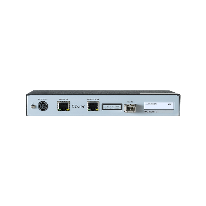 Interface audio bridge IDK IDK-NJR-AB08DAN | Dante | module SFP+ vendu séparément