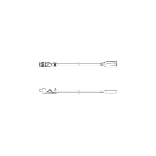 Câble récepteur IR IDK IDK-IR-P01-R | compatible NJR-P01U | connexion infrarouge