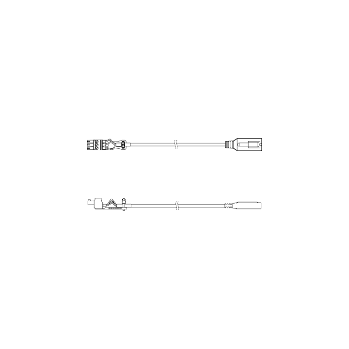 Câble récepteur IR IDK IDK-IR-P01-R | compatible NJR-P01U | connexion infrarouge