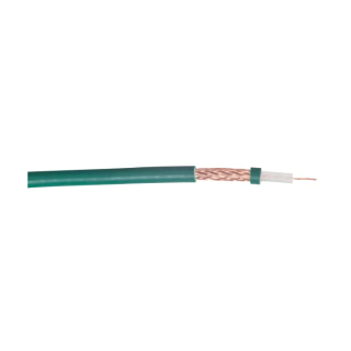 Câble KX6 75 ohm - Vert - Touret de 500mt S2CEB