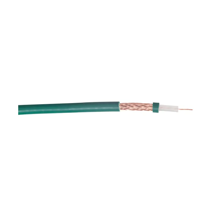 Câble KX6 75 ohm - Vert - Bobine de 100 m S2CEB
