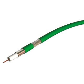 S2CEB - Câble Vidéo numerique - ø 6,95mm - pvc vert - à la coupe S2CEB