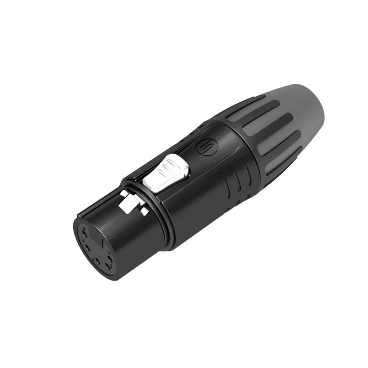 S2CEB - Fiche XLR femelle 5 pts noir S2CEB