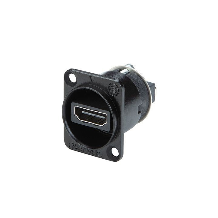 S2CEB - Embase HDMI femelle noire S2CEB