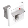 Plastron pour 1 RJ45 vide norme 45 X 45 S2CEB