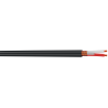 S2CEB - Câble micro - 0,22 mm² - pvc noir - 100 m - prix au mètre S2CEB