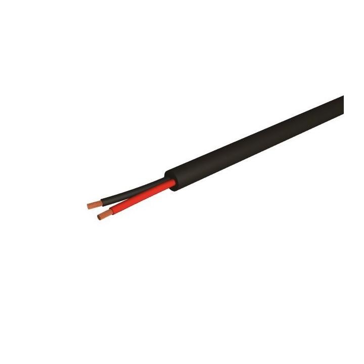 S2CEB - Câble hp souple - 2 x 2.50 mm² - pvc noir - 100 m S2CEB