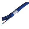 S2CEB - MultIPaires audio numerique 12 paires 0,22 mm² - bleu - à la coupe S2CEB