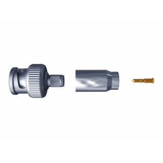 Remplacé par DVCB100SN - Fiche BNC Mâle à sertir-câble H2D+ Eco S2CEB