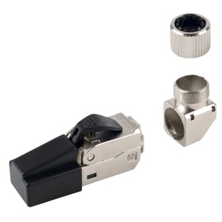 S2CEB - Plug RJ45 mâle sans outils blindé - Cat.6A S2CEB