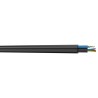 S2CEB - Câble composé 1xdmx 512 - 0,22 mm² + 3 g 1.50 mm² - noir - à la coupe S2CEB