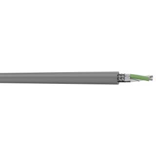 S2CEB - Câble dmx512 - 1 x 2 x 0,34 mm² - pvc gris - à la coupe S2CEB