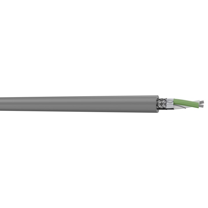 S2CEB - Câble dmx512 - 1 x 2 x 0,34 mm² - pvc gris - à la coupe S2CEB