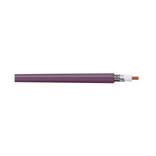 S2CEB - Câble Vidéo UHDTV 1.0/4.6 GAINE LSZH VIOLET - 6.95 mm S2CEB