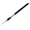 S2CEB - Câble UHDTV 0.8/3.7 BLIND DOUBLE TRESSE GAINE PUR NOIRE - 6.15 MM /M S2CEB