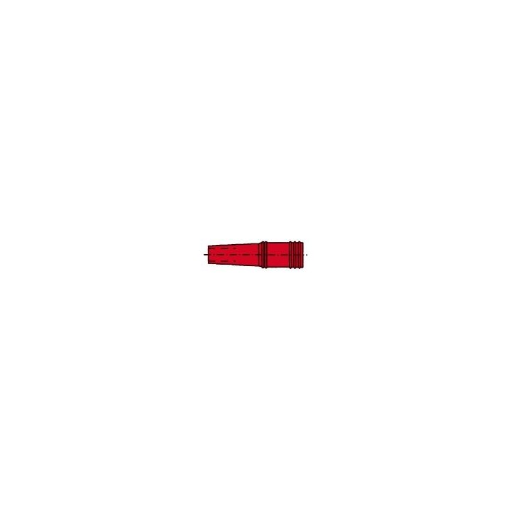 Manchon pour câble KX6 et H1D+ rouge - vendu à l'unité, S2CEB