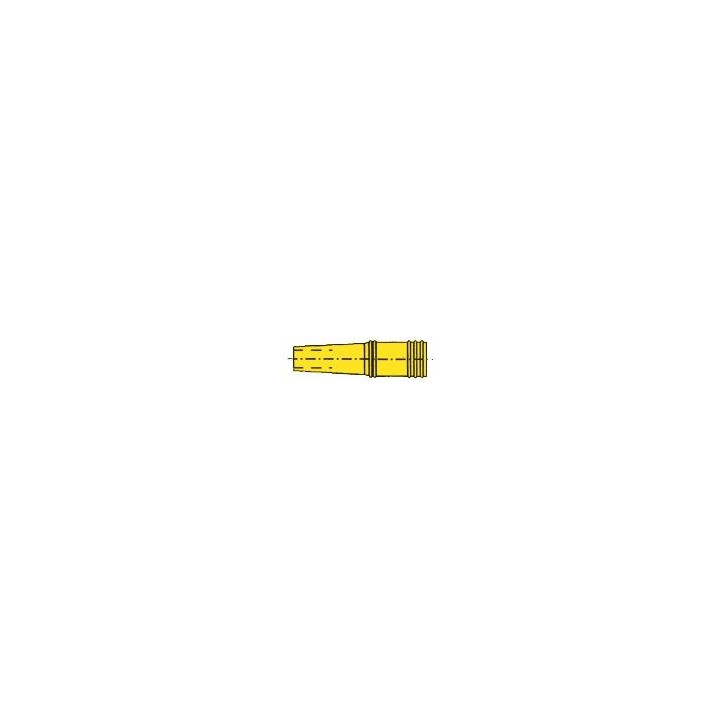 Manchon pour câble KX6 et H1D+ jaune - vendu à l'unité, S2CEB
