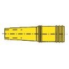 Manchon pour câble KX6 et H1D+ jaune - vendu à l'unité, S2CEB