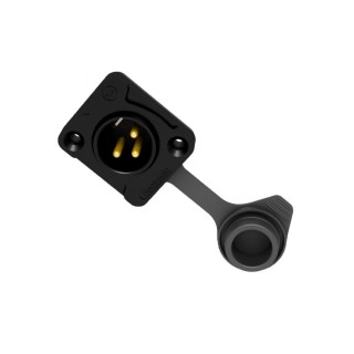 S2CEB - Embase XLR male 3 points IP65 S2CEB