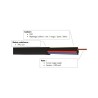 S2CEB - Câble hp souple - 4 x 4.00 mm² - pvc noir - à la coupe - prix au mètre S2CEB