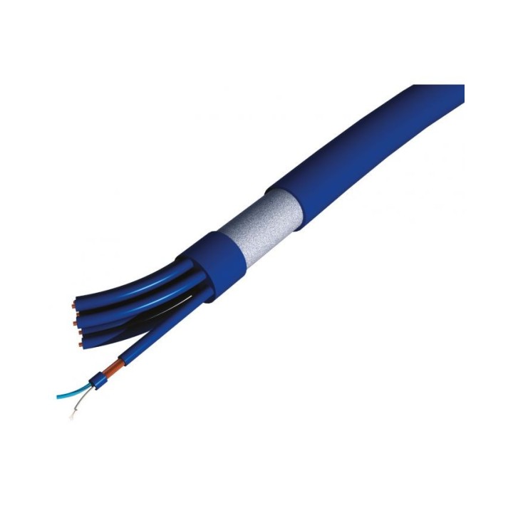 S2CEB - Paire de brassage numerique 0,22 mm² - PVC bleu - à la coupe - prix au mètre S2CEB
