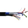 S2CEB - Câble 2xAUDIOLAN24 + 4xdigi1 + 3 g 2,50 mm² - pvc noir - à la coupe S2CEB