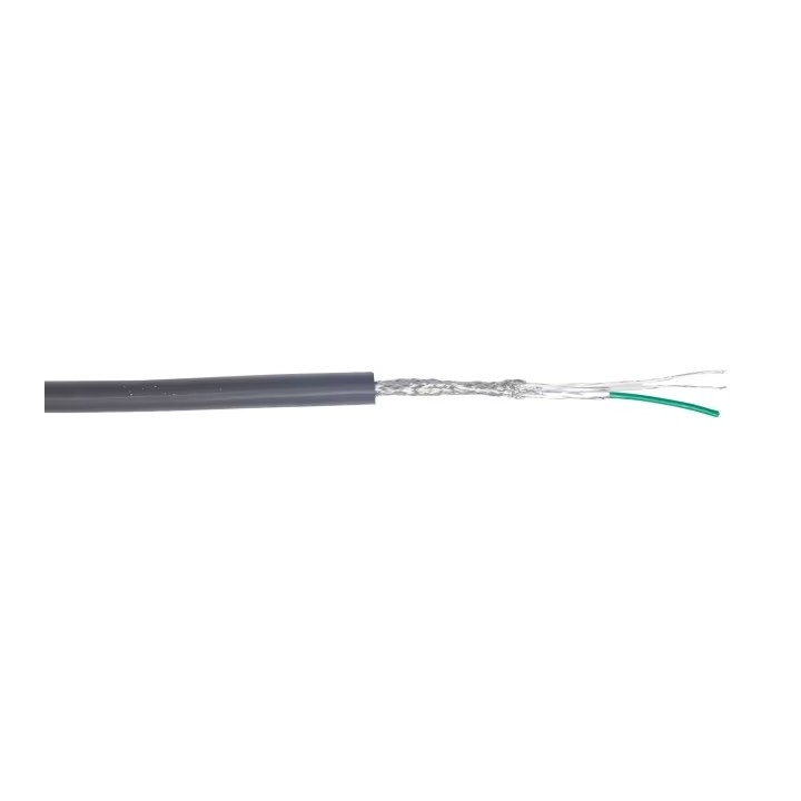 S2CEB - Câble dmx512 - 1 x 2 x 0,22 mm² - pvc noir - à la coupe S2CEB