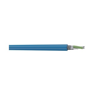 S2CEB - Câble dmx512 - 1 x 2 x 0,22 mm² - pvc bleu - à la coupe - prix au mètre S2CEB