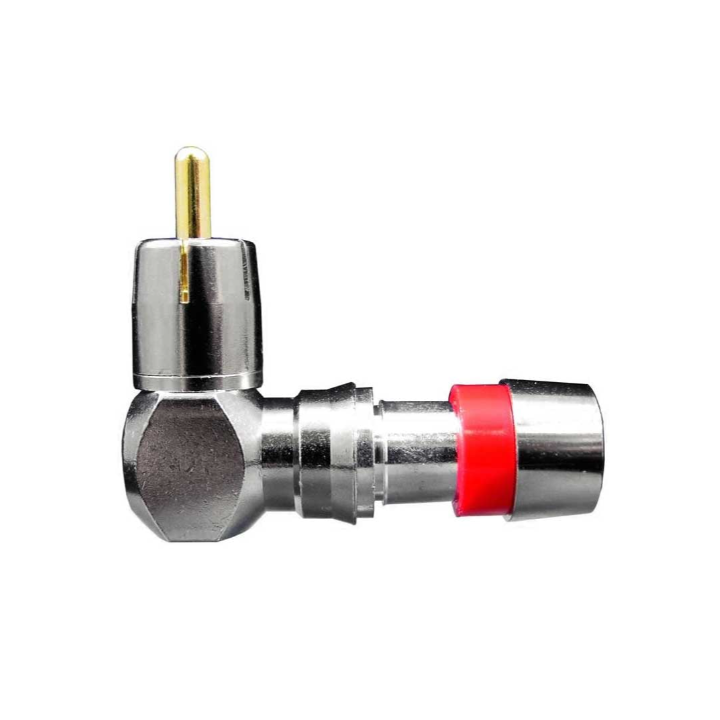 Connecteur universel RCA RG59 à angle droit Belden