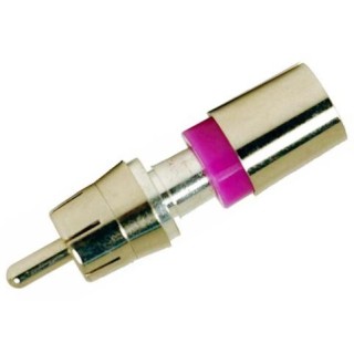 Connecteur RCA à compression pour mini RG59U Belden