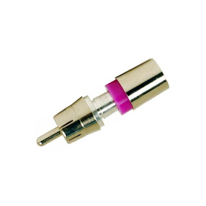 Connecteur RCA à compression pour mini RG59U Belden