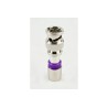 BNC, 1 PIECE Solid Center Cond., RGB 22-24 AWG - NICKEL (PURPLE) Belden