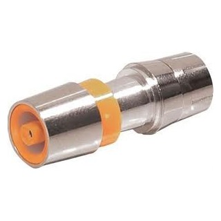 RCA CONNECTOR NICKEL SPLICE 1 RGB 24-26 AWG (ORANGE) Belden